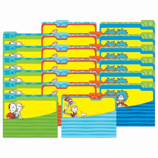 Eureka® Dr. Seuss™ Classic File Folders, 6 Packs of 4
